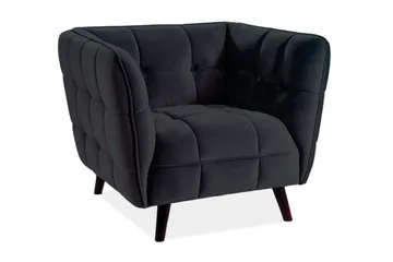 Teruel Lenestol - Svart - Møbler - Stoler - Lenestoler