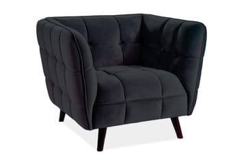 Teruel Lenestol - Svart - Møbler - Stoler - Lenestoler