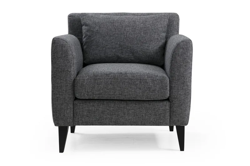 Tomski Lenestol med Armlene - Grå - Møbler - Stoler - Lenestoler