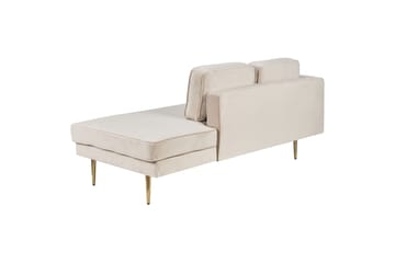 Topo Sjeselong 171 cm Venstre - Beige/Gull - Møbler - Stoler - Lenestoler - Liggestol