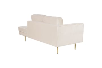 Topo Sjeselong 171 cm Venstre - Beige/Gull - Møbler - Stoler - Lenestoler - Liggestol