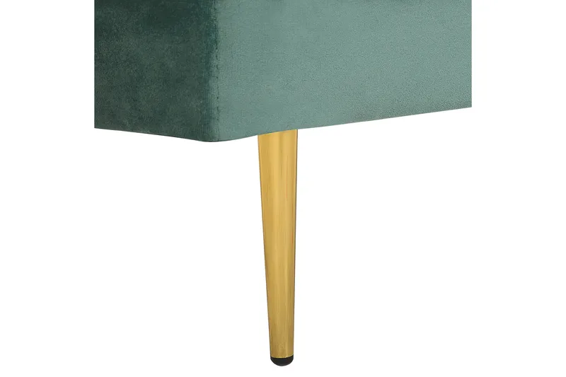 Topo Sjeselong 171 cm Venstre - Gull/Grønn - Møbler - Stoler - Lenestoler - Liggestol