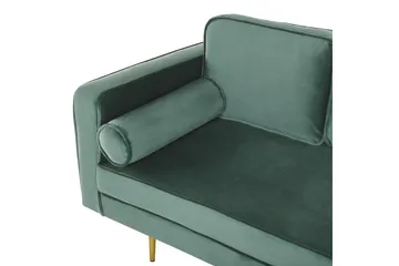 Topo Sjeselong 171 cm Venstre - Gull/Grønn - Møbler - Stoler - Lenestoler - Liggestol