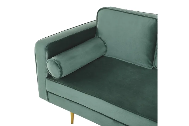 Topo Sjeselong 171 cm Venstre - Gull/Grønn - Møbler - Stoler - Lenestoler - Liggestol