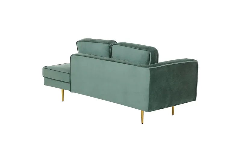 Topo Sjeselong 171 cm Venstre - Gull/Grønn - Møbler - Stoler - Lenestoler - Liggestol