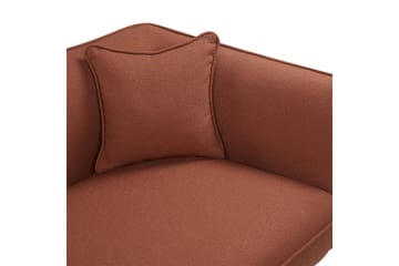Toyoki Sjeselong 138 cm Høyre - Rød/Svart - Møbler - Stoler - Lenestoler - Liggestol