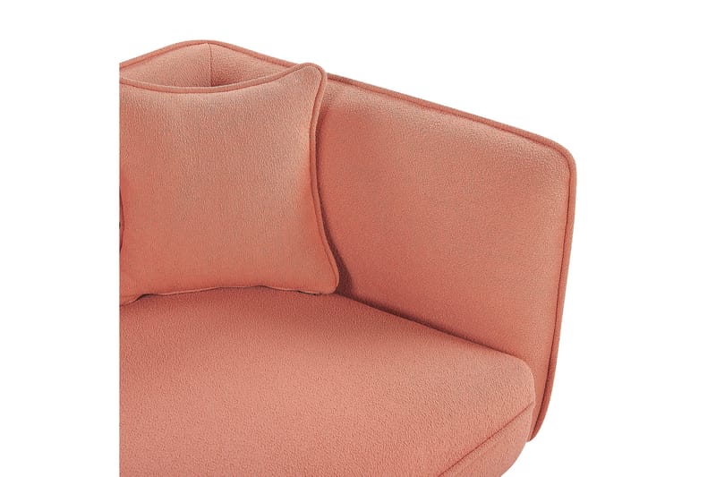 Toyoki Sjeselong 138 cm Høyre - Svart/Rosa - Møbler - Stoler - Lenestoler - Liggestol