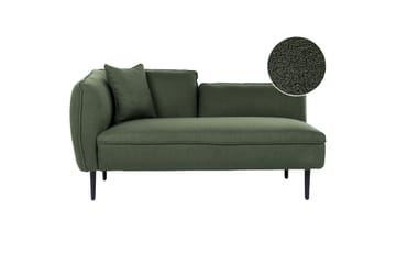 Toyoki Sjeselong 138 cm Venstre - Svart/Grønn - Møbler - Stoler - Lenestoler - Liggestol