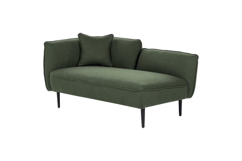 Toyoki Sjeselong 138 cm Venstre - Svart/Grønn - Møbler - Stoler - Lenestoler - Liggestol
