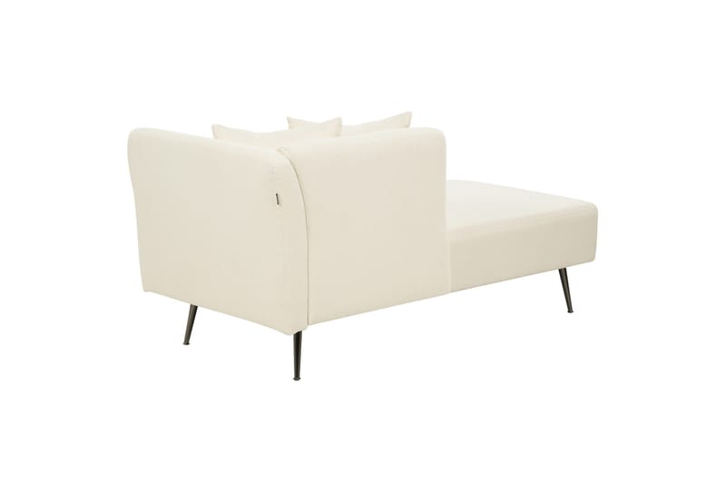 Toyoko Sjeselong 156 cm Høyre - Svart/Hvit - Møbler - Stoler - Lenestoler - Liggestol