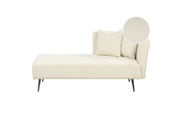 Toyoko Sjeselong 156 cm Høyre - Svart/Hvit - Møbler - Stoler - Lenestoler - Liggestol