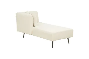 Toyoko Sjeselong 156 cm Høyre - Svart/Hvit - Møbler - Stoler - Lenestoler - Liggestol