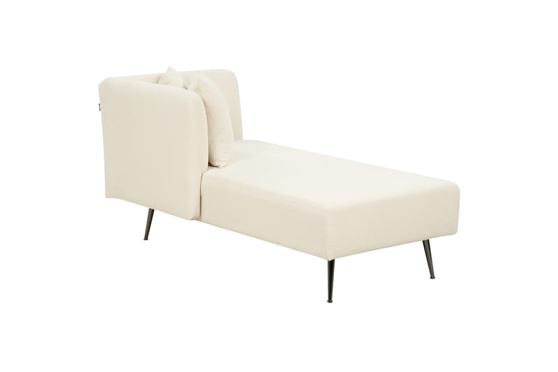 Toyoko Sjeselong 156 cm Høyre - Svart/Hvit - Møbler - Stoler - Lenestoler - Liggestol