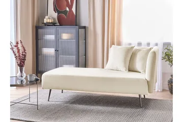 Toyoko Sjeselong 156 cm Høyre - Svart/Hvit - Møbler - Stoler - Lenestoler - Liggestol