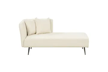 Toyoko Sjeselong 156 cm Venstre - Svart/Hvit - Møbler - Stoler - Lenestoler - Liggestol