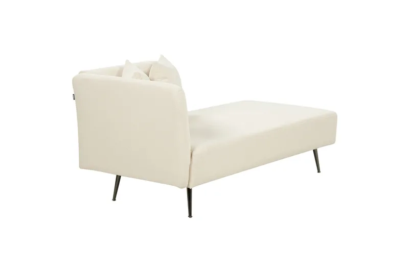 Toyoko Sjeselong 156 cm Venstre - Svart/Hvit - Møbler - Stoler - Lenestoler - Liggestol