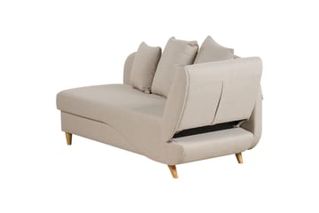 Trehan Sjeselong 157 cm Høyre - Beige - Møbler - Stoler - Lenestoler - Liggestol