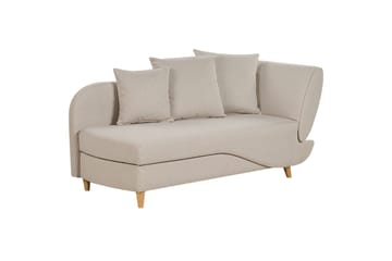 Trehan Sjeselong 157 cm Høyre - Beige - Møbler - Stoler - Lenestoler - Liggestol