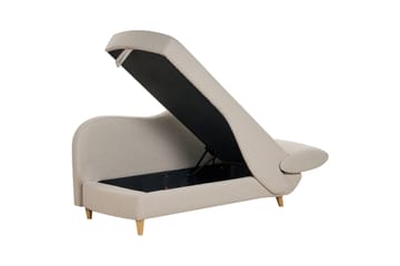 Trehan Sjeselong 157 cm Høyre - Beige - Møbler - Stoler - Lenestoler - Liggestol