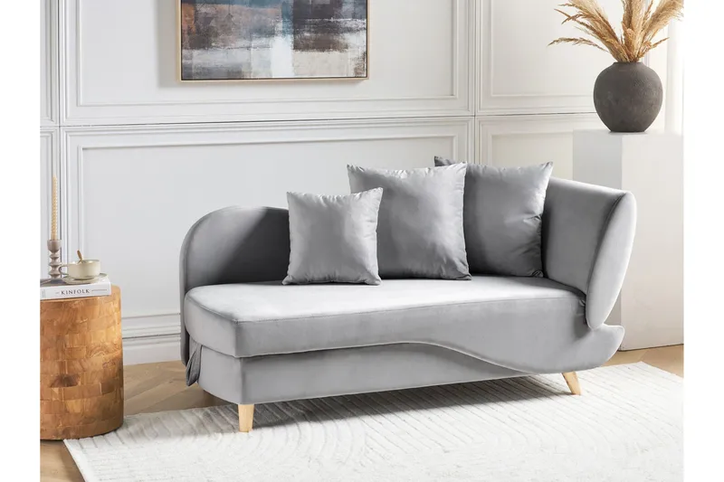 Trehan Sjeselong 157 cm Høyre - Grå - Møbler - Stoler - Lenestoler - Liggestol