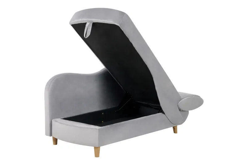 Trehan Sjeselong 157 cm Høyre - Grå - Møbler - Stoler - Lenestoler - Liggestol