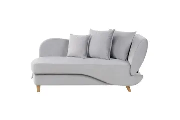 Trehan Sjeselong 157 cm Høyre - Grå - Møbler - Stoler - Lenestoler - Liggestol