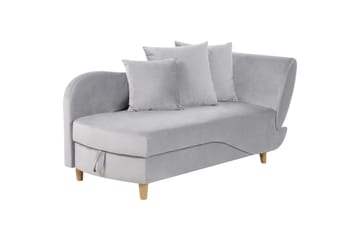 Trehan Sjeselong 157 cm Høyre - Grå - Møbler - Stoler - Lenestoler - Liggestol