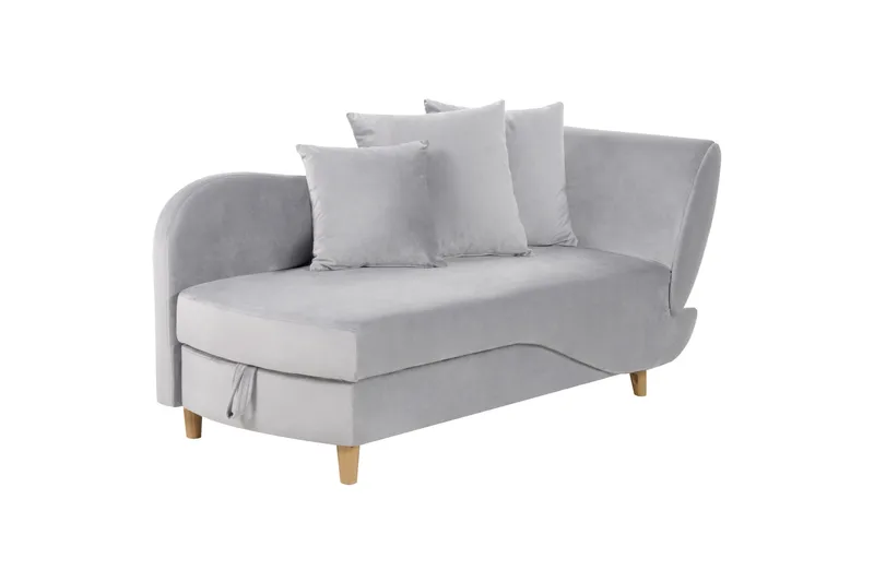 Trehan Sjeselong 157 cm Høyre - Grå - Møbler - Stoler - Lenestoler - Liggestol