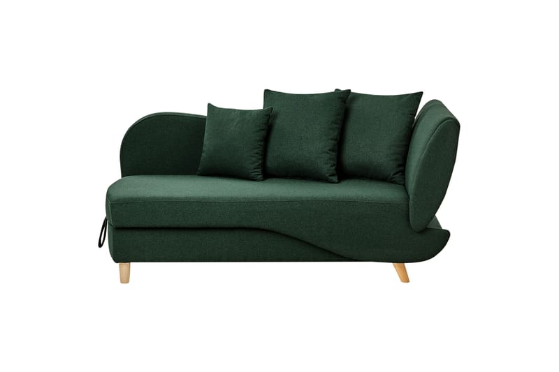 Trehan Sjeselong 157 cm Høyre - Grønn - Møbler - Stoler - Lenestoler - Liggestol