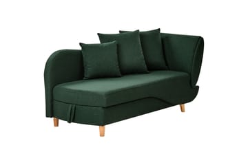 Trehan Sjeselong 157 cm Høyre - Grønn - Møbler - Stoler - Lenestoler - Liggestol