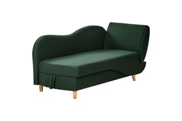 Trehan Sjeselong 157 cm Høyre - Grønn - Møbler - Stoler - Lenestoler - Liggestol