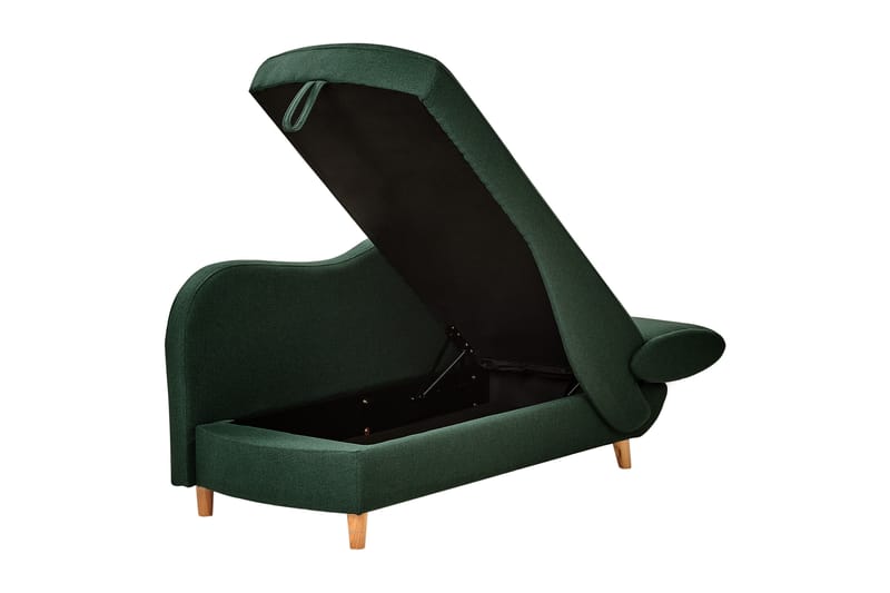 Trehan Sjeselong 157 cm Høyre - Grønn - Møbler - Stoler - Lenestoler - Liggestol