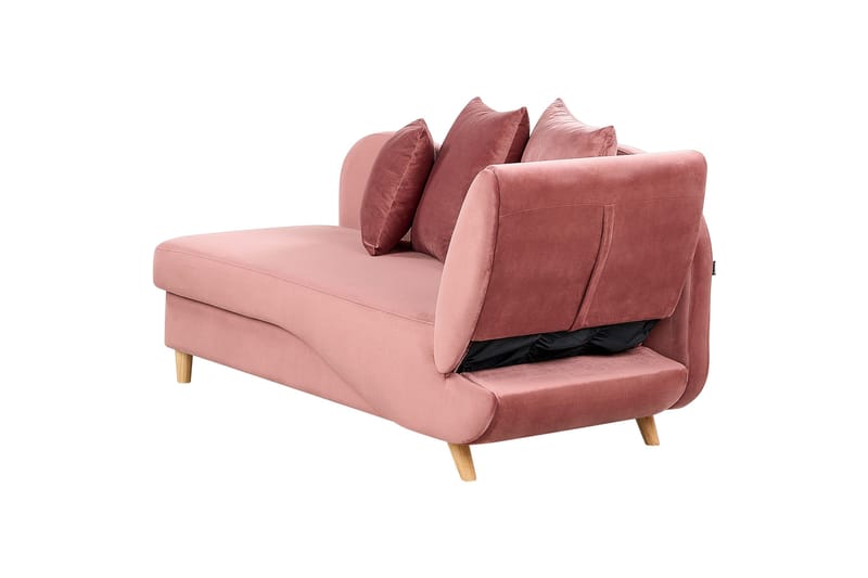 Trehan Sjeselong 157 cm Høyre - Rosa - Møbler - Stoler - Lenestoler - Liggestol