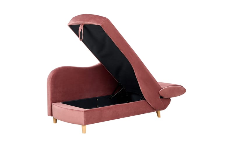 Trehan Sjeselong 157 cm Høyre - Rosa - Møbler - Stoler - Lenestoler - Liggestol