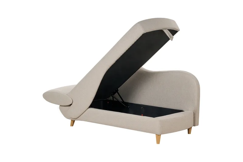 Trehan Sjeselong 157 cm Venstre - Beige - Møbler - Stoler - Lenestoler - Liggestol