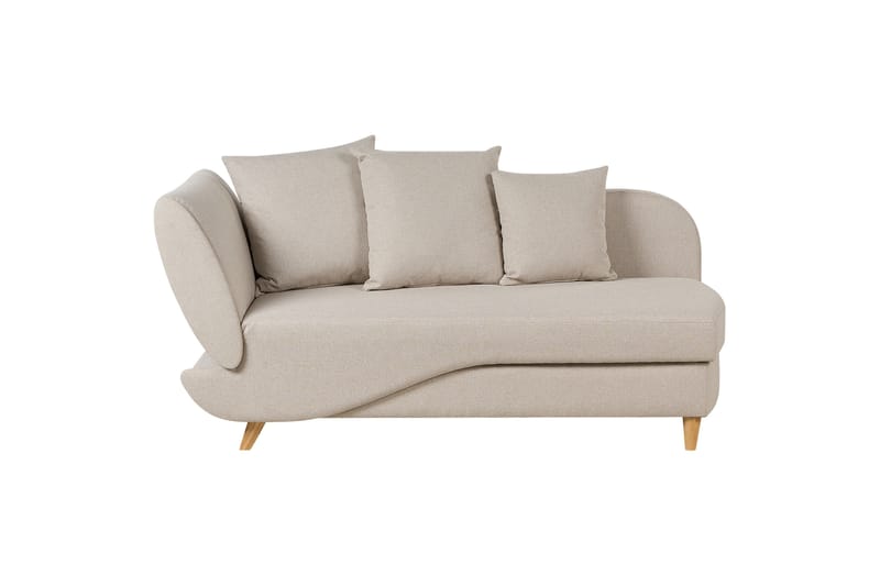 Trehan Sjeselong 157 cm Venstre - Beige - Møbler - Stoler - Lenestoler - Liggestol