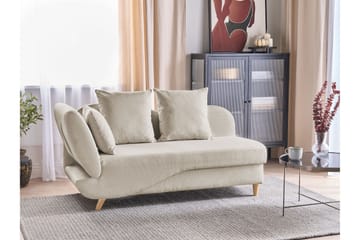 Trehan Sjeselong 157 cm Venstre - Beige - Møbler - Stoler - Lenestoler - Liggestol