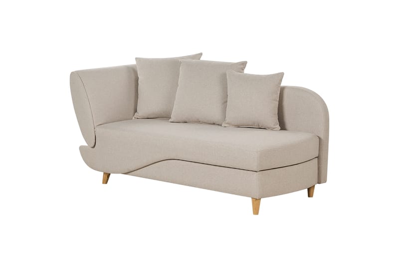 Trehan Sjeselong 157 cm Venstre - Beige - Møbler - Stoler - Lenestoler - Liggestol