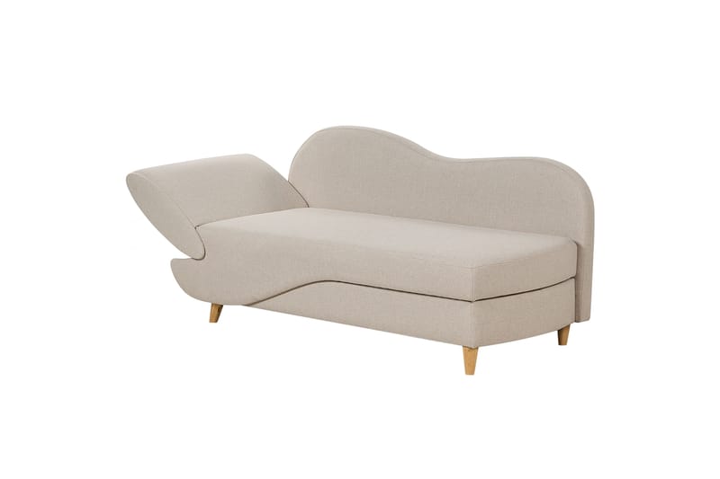 Trehan Sjeselong 157 cm Venstre - Beige - Møbler - Stoler - Lenestoler - Liggestol