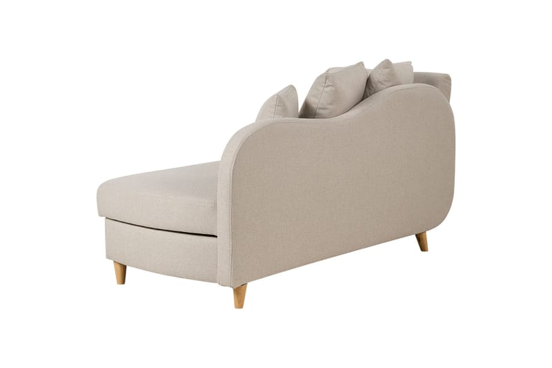 Trehan Sjeselong 157 cm Venstre - Beige - Møbler - Stoler - Lenestoler - Liggestol