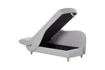 Trehan Sjeselong 157 cm Venstre - Grå - Møbler - Stoler - Lenestoler - Liggestol