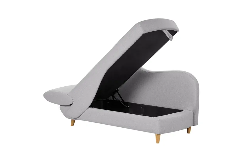 Trehan Sjeselong 157 cm Venstre - Grå - Møbler - Stoler - Lenestoler - Liggestol