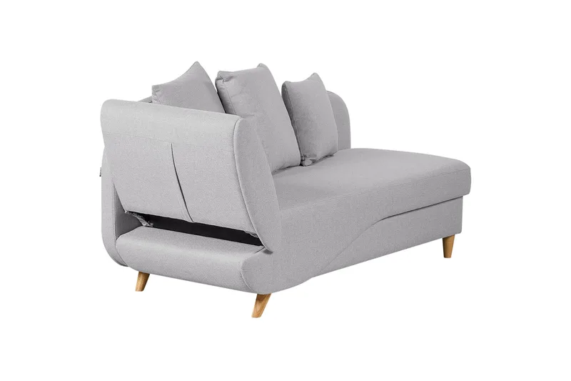 Trehan Sjeselong 157 cm Venstre - Grå - Møbler - Stoler - Lenestoler - Liggestol