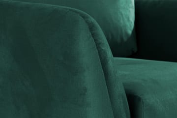 Trend Lenestol - Grønn Fløyel - Møbler - Stoler - Lenestoler - Fløyelslenestol