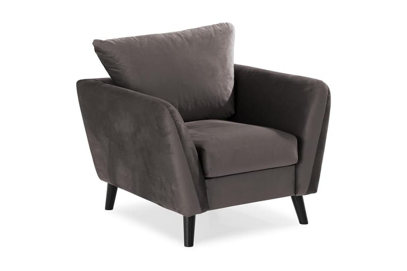 Trend Lenestol, Mørkegrå Fløyel