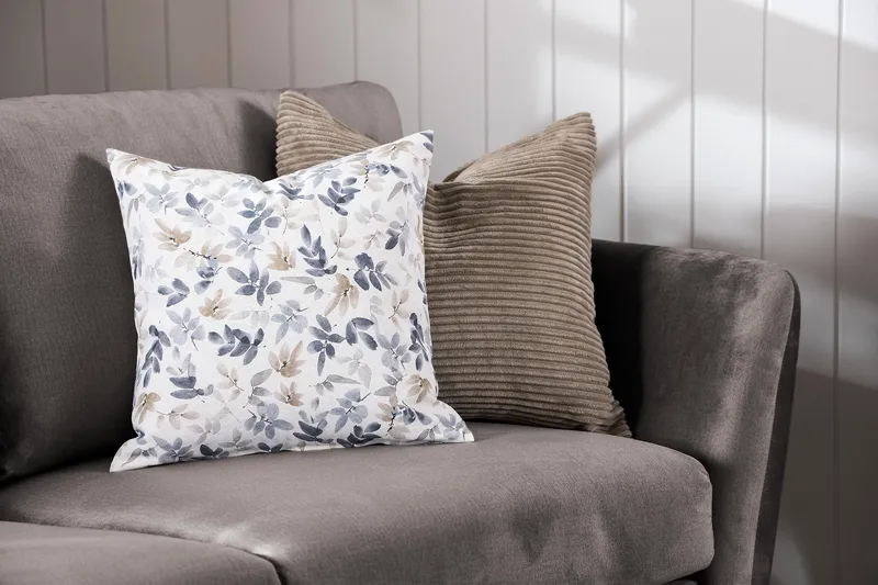 Trend Lenestol - Mørkegrå Fløyel - Møbler - Stoler - Lenestoler - Fløyelslenestol