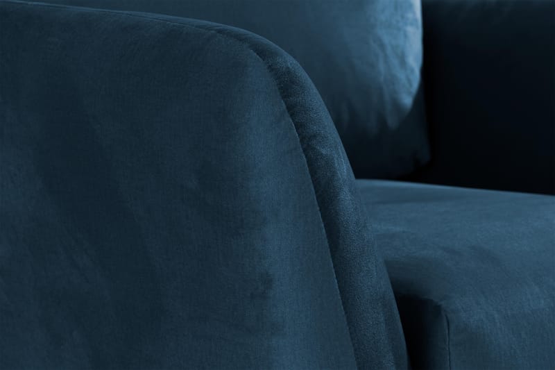 Trend Lenestol - Midnattsblå Fløyel - Møbler - Stoler - Lenestoler - Fløyelslenestol