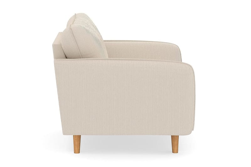 Trend Lyx Lenestol - Beige Kordfløyel - Møbler - Stoler - Lenestoler