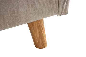 Trend Lyx Lenestol - Beige/Eik - Møbler - Stoler - Lenestoler