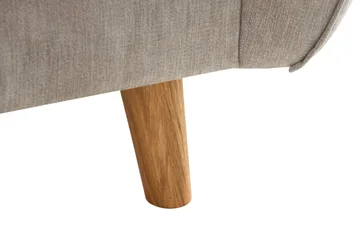 Trend Lyx Lenestol - Beige/Eik - Møbler - Stoler - Lenestoler